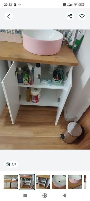 Szafki do salonu kosmetycznego lub kuchni