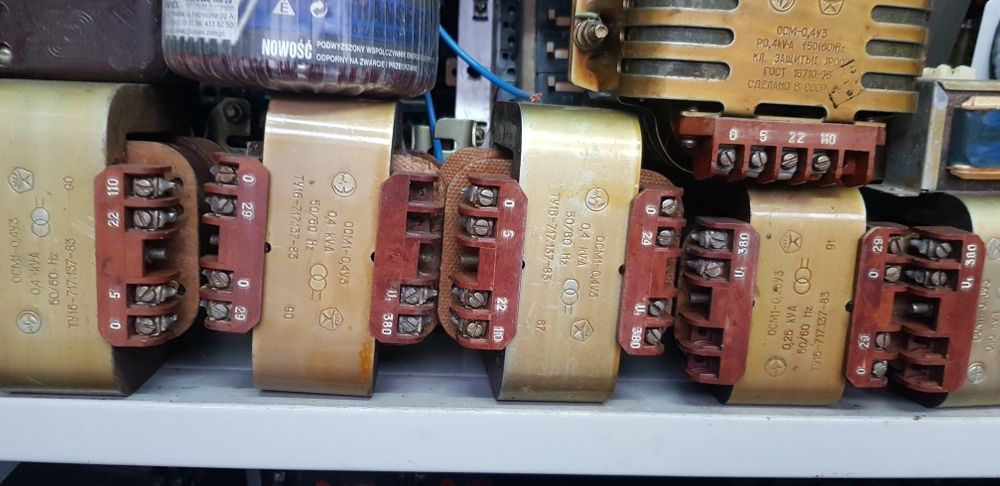 Трансформаторы осм  и на тельфер