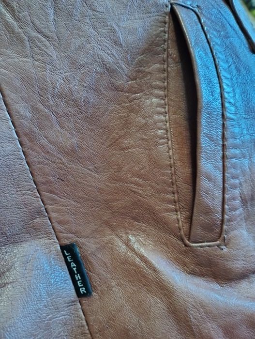 Kurtka dam. skórzana taliowana Firmy LEATHER.