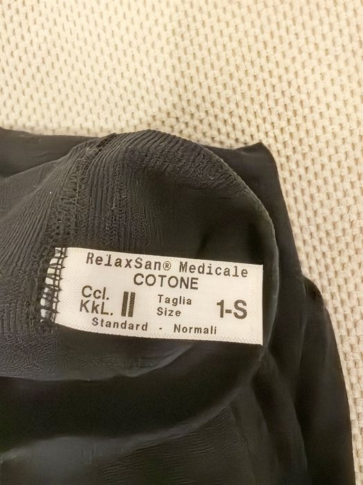 Relaxsan cotton rajstopy uciskowe medyczne