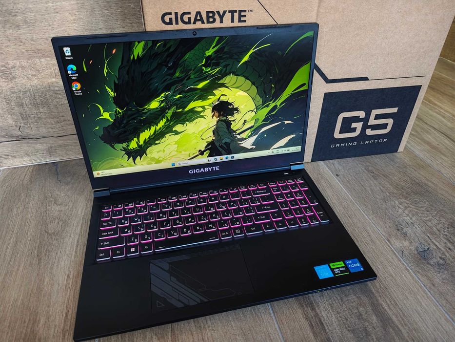 RTX4050 144hz Intel i5-12500H DDR4 16gb NVMe 512gb ігровий ноутбук Gigabyte G5