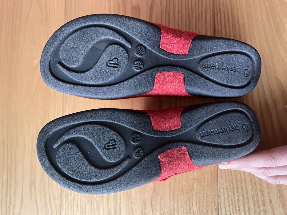 Klapki kapcie filcowe Berkemann 37,5