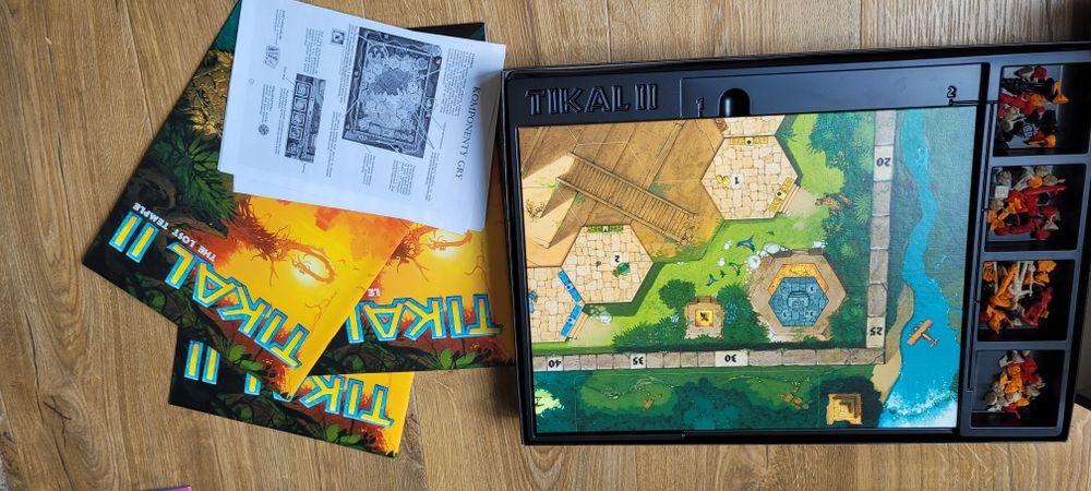 Tikal ||: Lost temple - gra planszowa. Jak nowa, wielojęzyczne wydanie