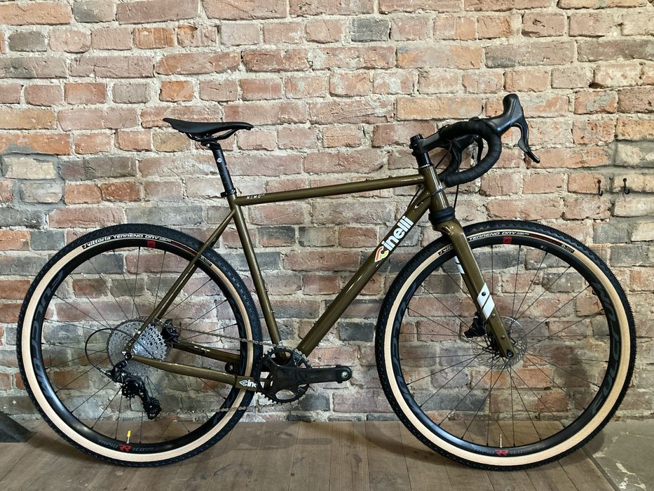 Rower gravel/wyprawowy z amortyzatorem Cinelli Nemo Tig Gravel M(54) Ekar