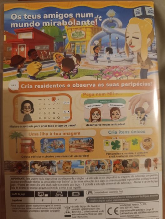 Tomodachi life nintendo switch