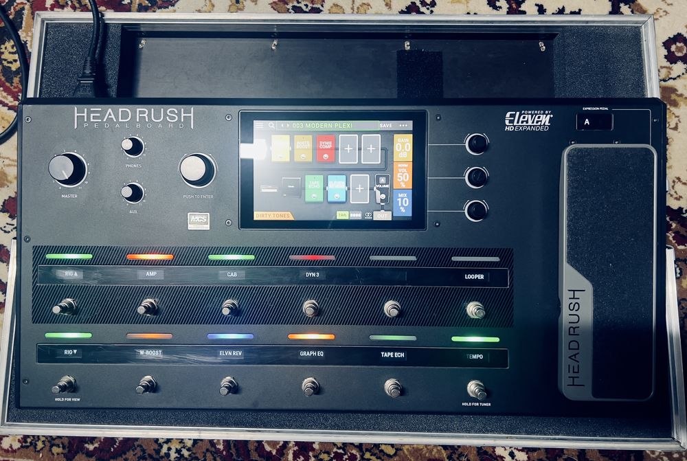 Processador de Multi Fx HeadRush Pedalboard