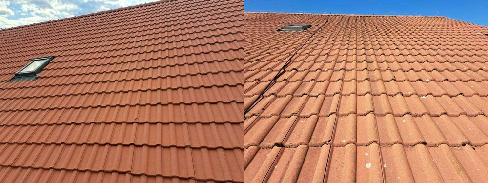 Mycie ciśnieniowe dachów, kostki brukowej, elewacji. Malowanie dachów