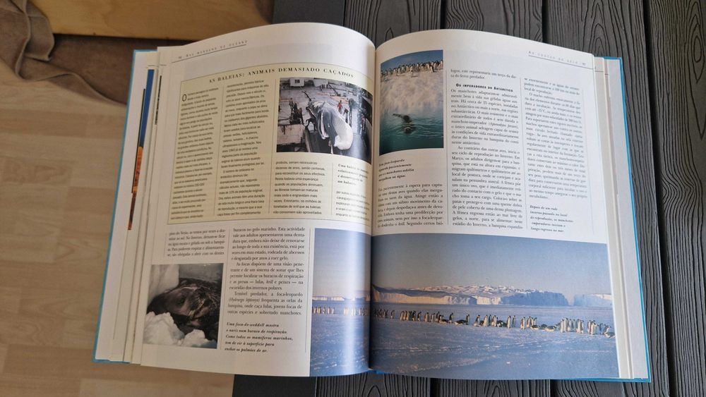 Livro A Vida dos Mares e Oceanos