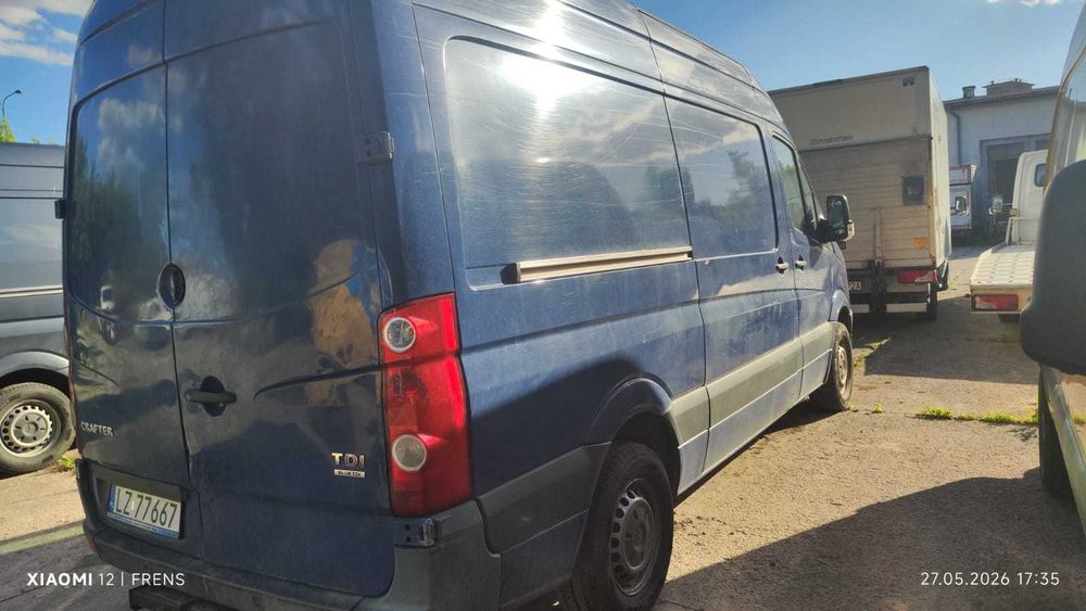 VW Crafter 2009 L2H2 - Uszkodzony silnik
