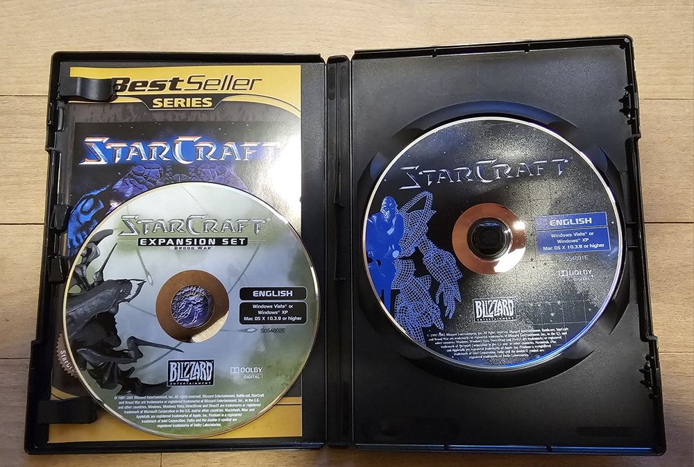 Starcraft z dodatkiem Blood War Gra pc