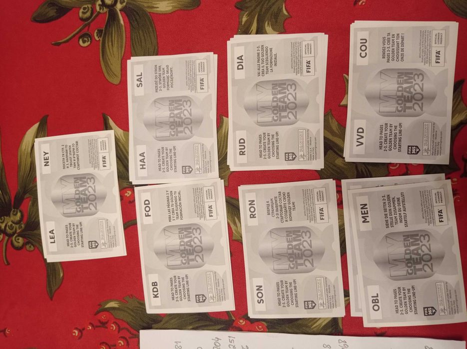 Troca/venda cromos FIFA365 ano2023