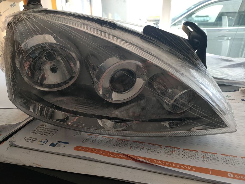 FAROL DRT OPEL CORSA C/COMBO 09/03-12/11 H7+H7 AF.ELECT.C/LENTE