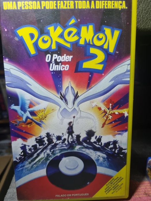 VHs originais clássicos, Pokémon  e adultos vintage