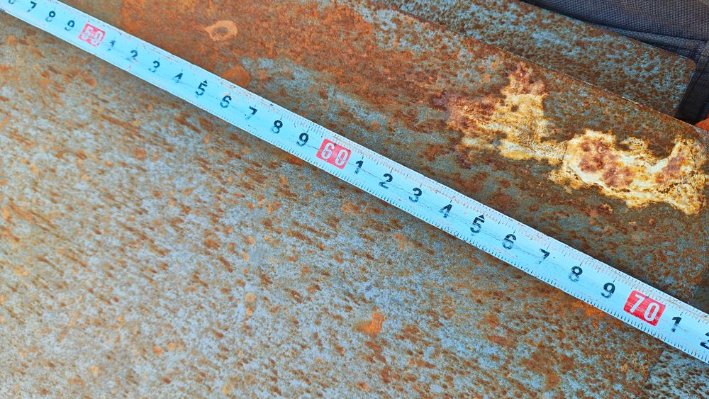 Blacha Stalowa 16mm 96x 97cm 96x71cm PROMOCJA 2,3zł/kg