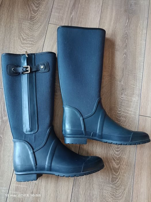 Sztyblety długie/kalosze/gumaki Massimo Dutti