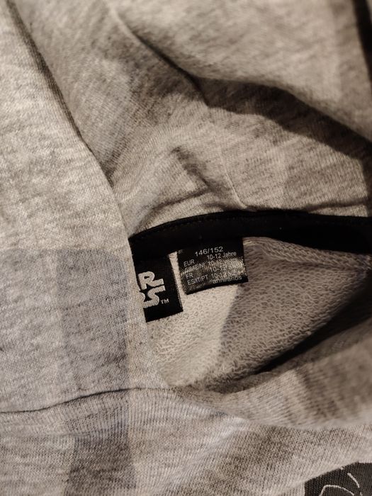 2 szare bluzy 146/152