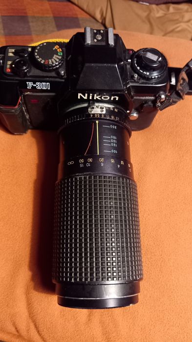 Máquina fotográfica analógica