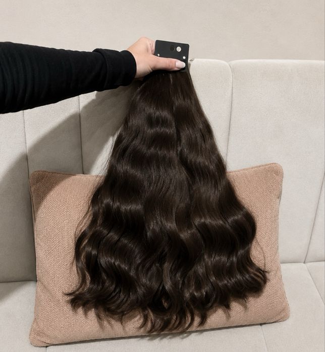 Wlosy dziewicze falowane 50 cm