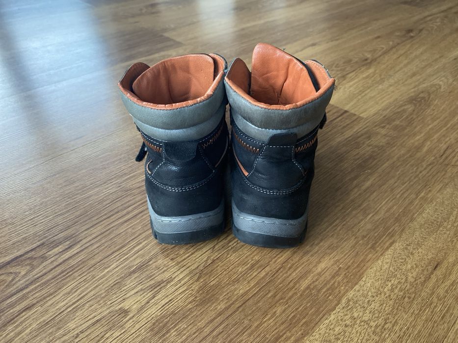 Buty zimowe Lasocki Kids ocieplane dla chłopczyka r 28