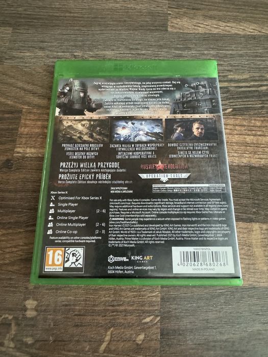 Xbox Series X Iron Harvest Complete Edition PL!