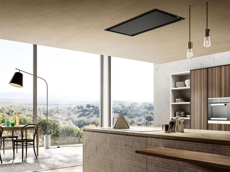 Nowy okap sufitowy Elica ILLUSION H16 BL MAT/A/100