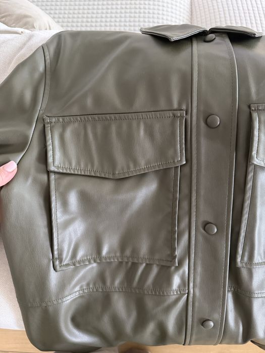 Сорочка шкіряна zara,only