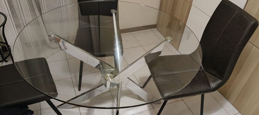 Mesa vidro temperado