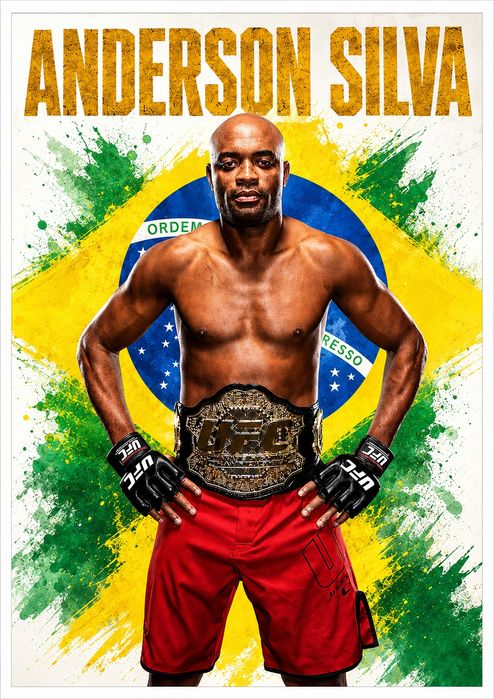 Lote 8 Posters lutadores MMA