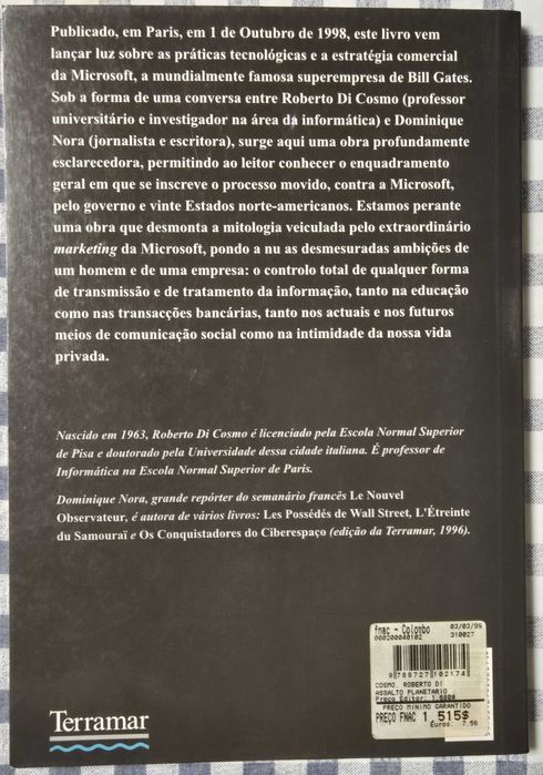 Book "The Planetary Raid – The Hidden Face of Microsoft"64550843588225121