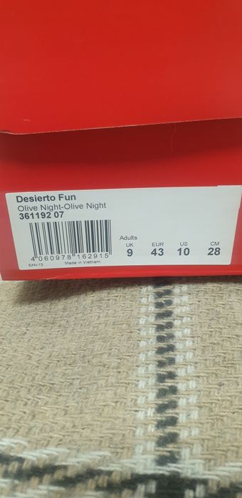 Puma ботинки олива зима Desierto Fun