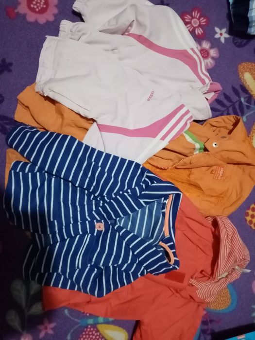 Duża paka 65szt. ubranek letnich dla dziewczynki rozmiar 98-104