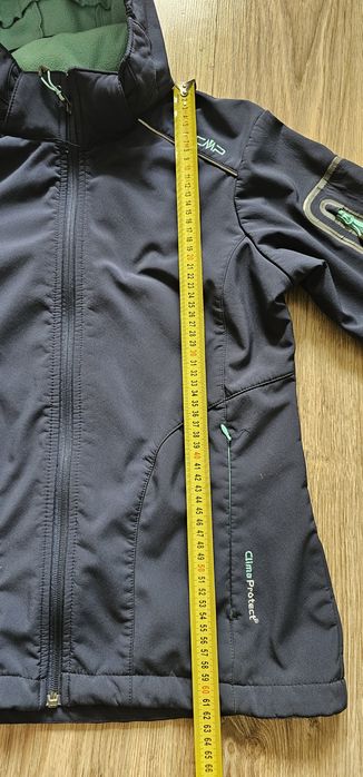 CMP damska kurtka softshell z odpinanym kapturem rozmiar S wymiary na zdjęciach