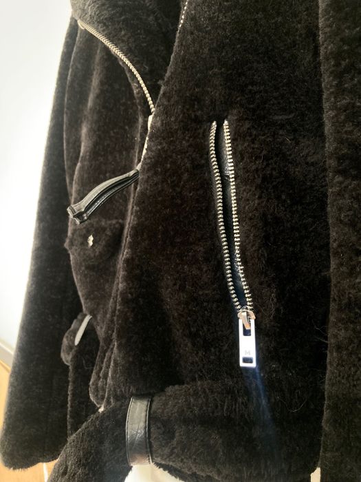 Biker jacket teddy Mango