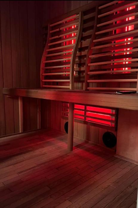 Okazja luksusowa/ekskluzywna sauna sucha na podczerwień infrared glamo