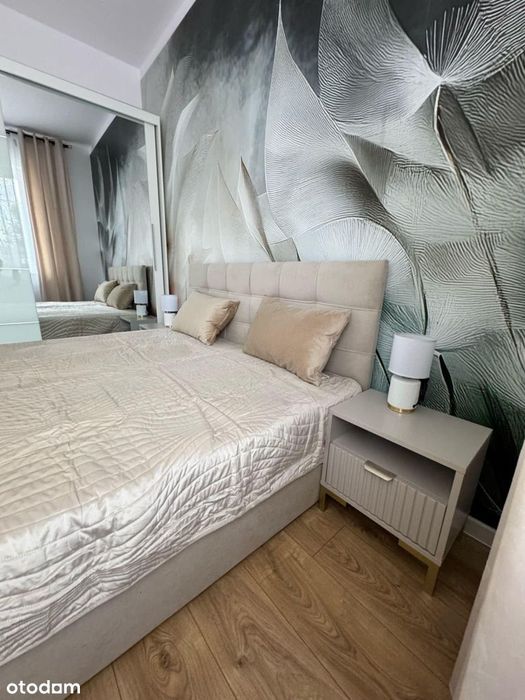 Mieszkanie bezczynszowe 3 pokoje z kominkiem, 58 m2 z własnym ogrodem