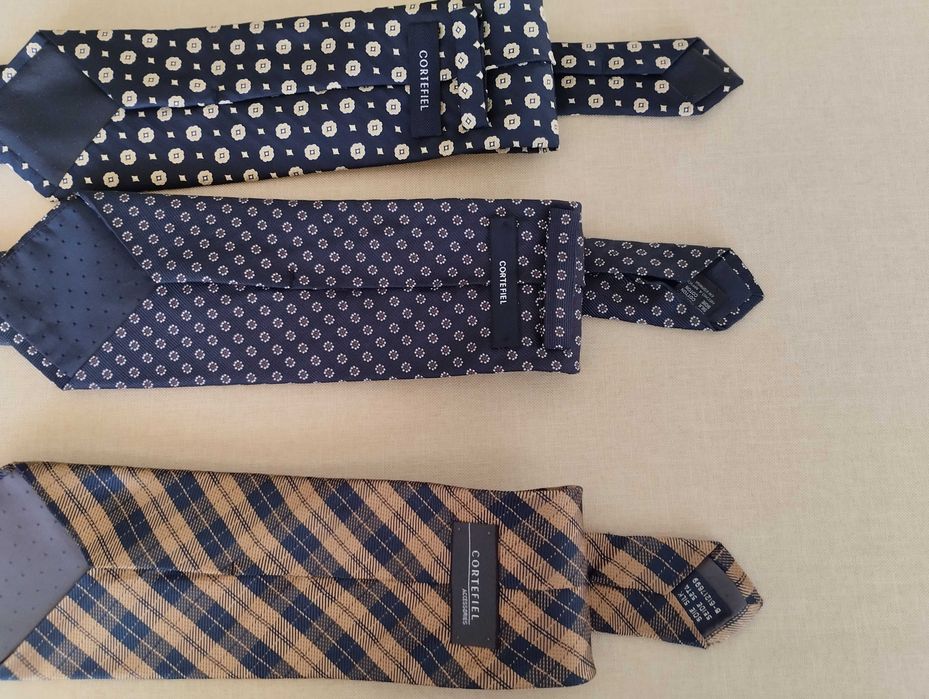 Conjunto de gravatas para homem