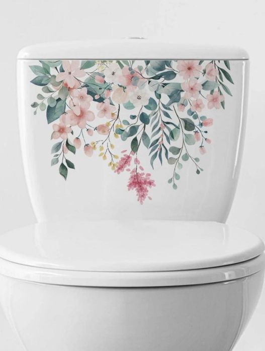 Autocolantes decorativos para wc