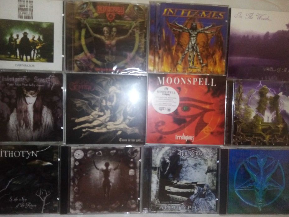Cds de metal /rock para venda