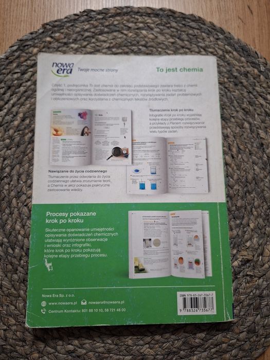 To jest chemia podręcznik dla liceum i technikum