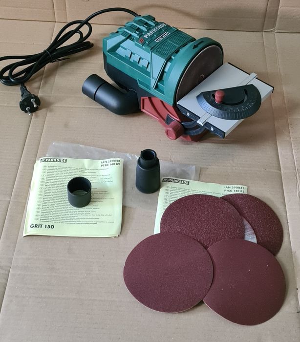 Lixadora de disco angular Parkside