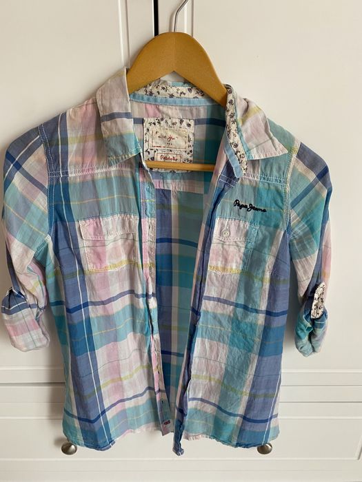 Koszula krata Pepe Jeans r. XS