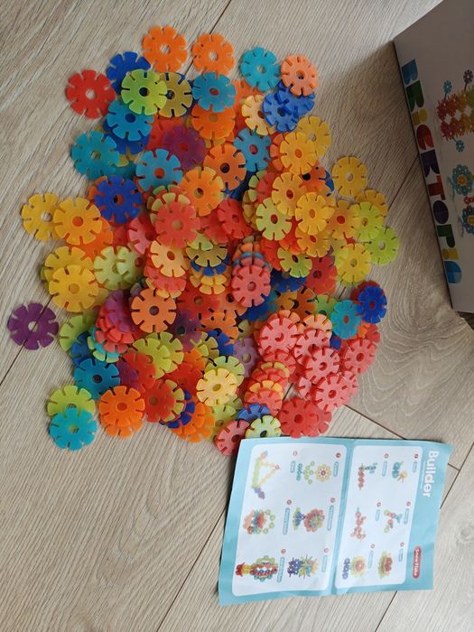 Klocki płatki śniegu