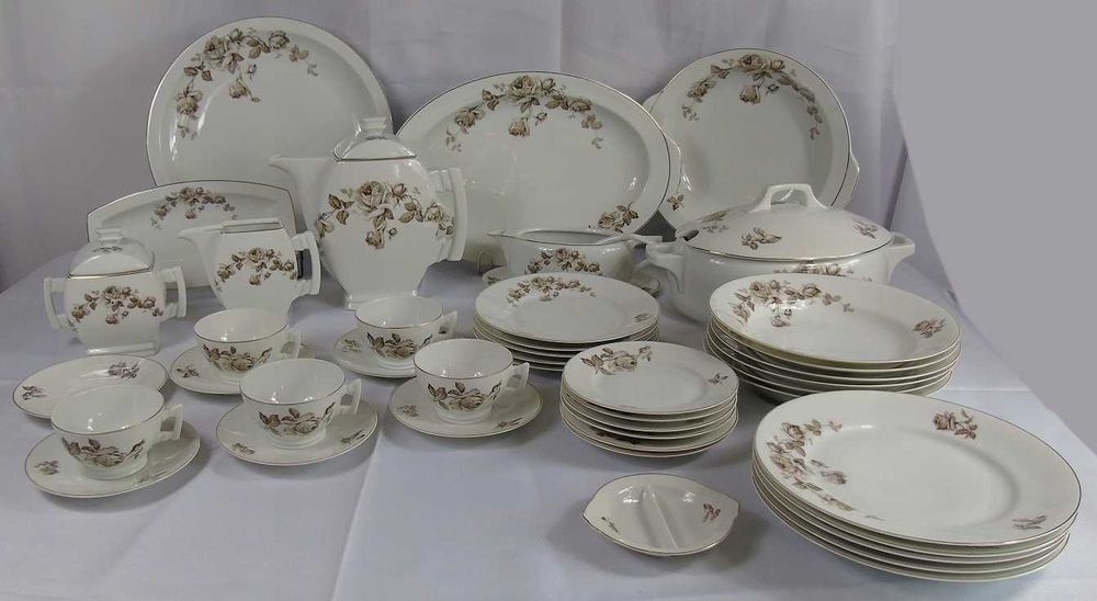 Serwis do Kawy, Ćmielów Płaski lata 30-te XX w.