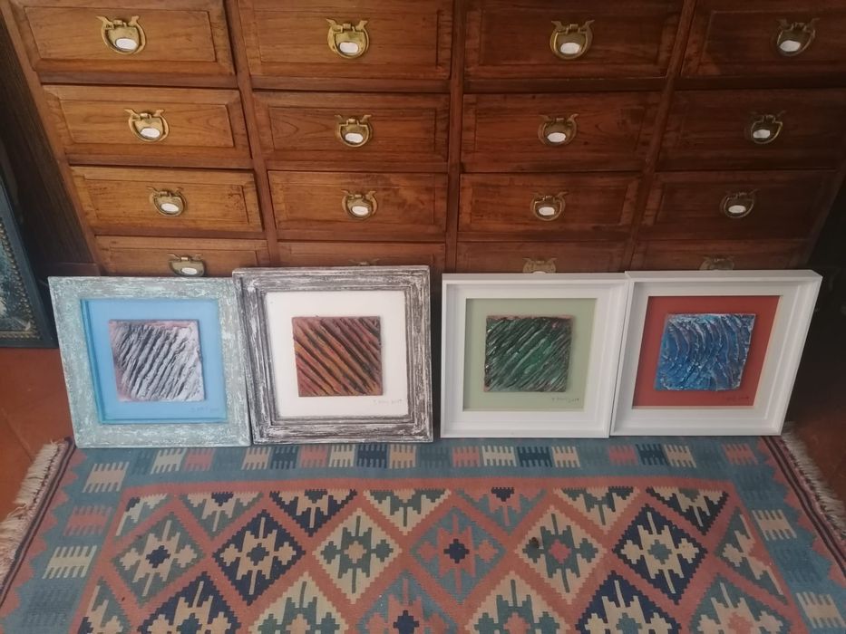 Pinturas/Quadros do artista plástico Júlio Aboy