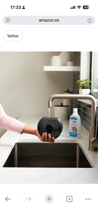 Esfregona automatica I ROBOT Mopa Braava Jet M6 com acessórios