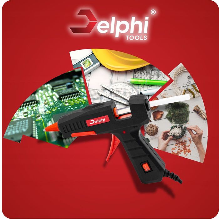 Pistolet Do Kleju Na Gorąco Do Klejenia 100w 60x Wkłady 7mm Mocny