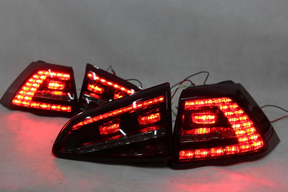 Lampy światła tył tylne VW GOLF VII 7 13+ GTI DYNAMIC LED RED SMOKE