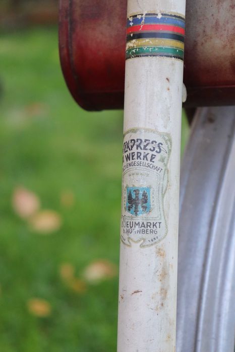 Zabytkowy rower DDR Express Werke Neumarkt, antyk