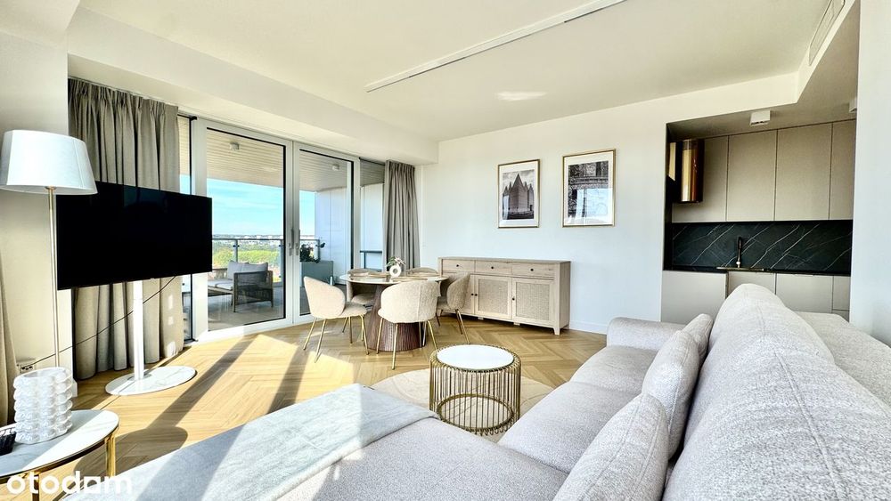 Nowoczesny i luksusowy apartament z tarasem w Centrum
