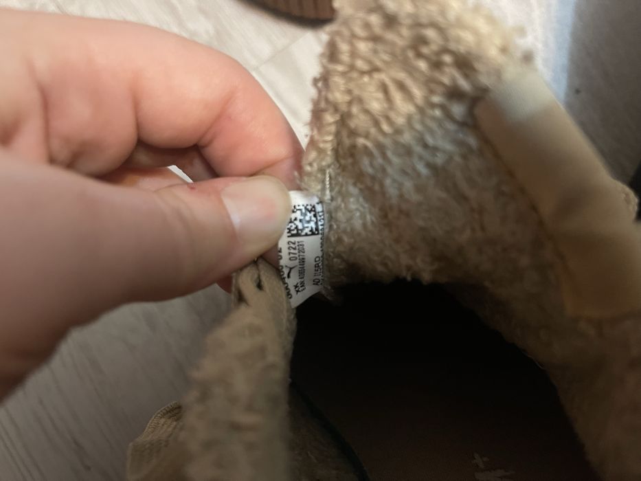 Puma carina sneakersy ocieplane